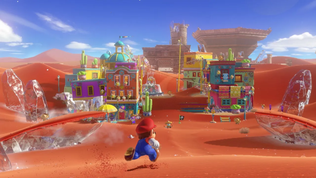 In-game screenshot from Mario