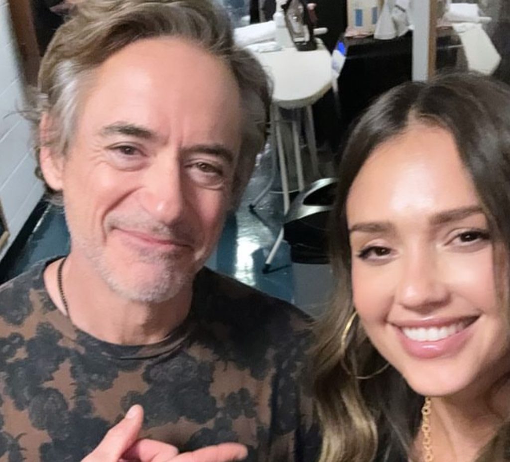 Robert Downey Jr. and Jessica Alba | image: Instagram/@jessicaalba