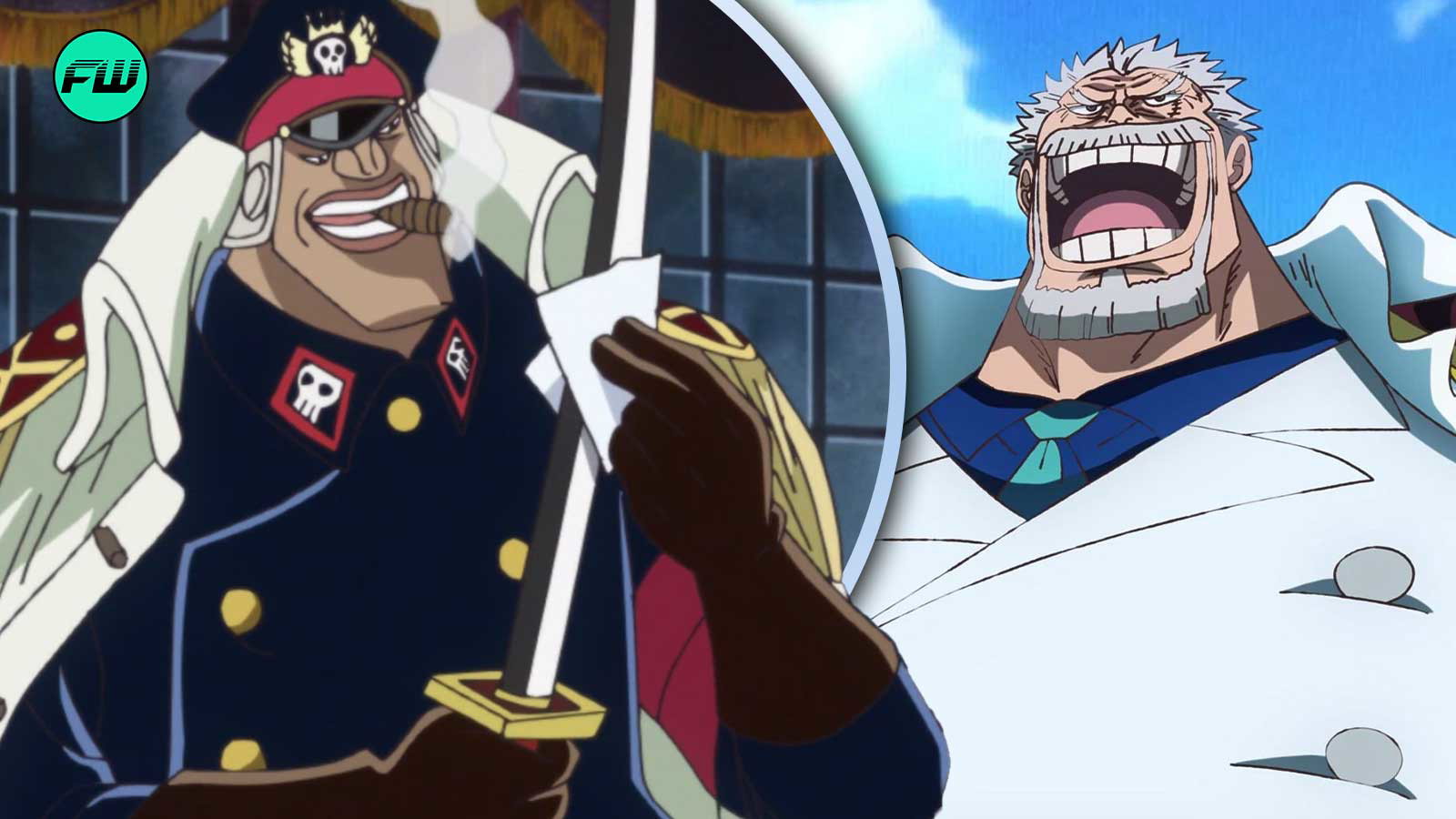 One Piece: Haki or Black Blade? How Was Shiryu Able to Stab Garp, One of the Strongest Haki Users on Hachinosu?