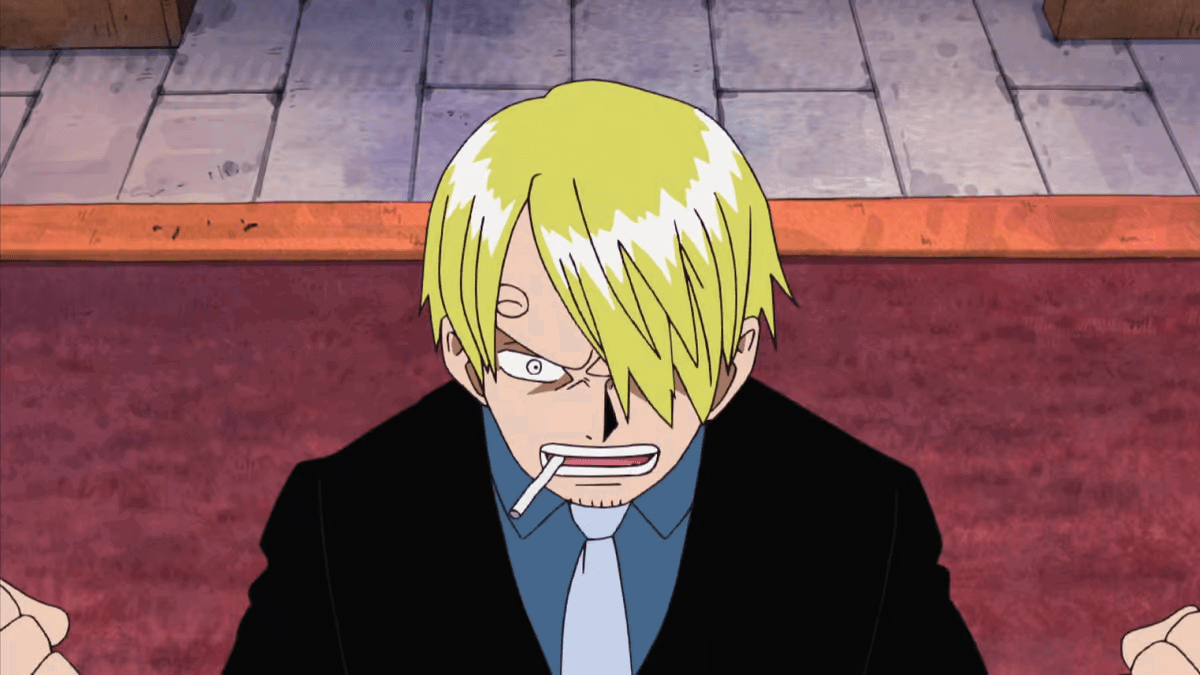 Sanji in Thriller Bark Arc of One Piece. 