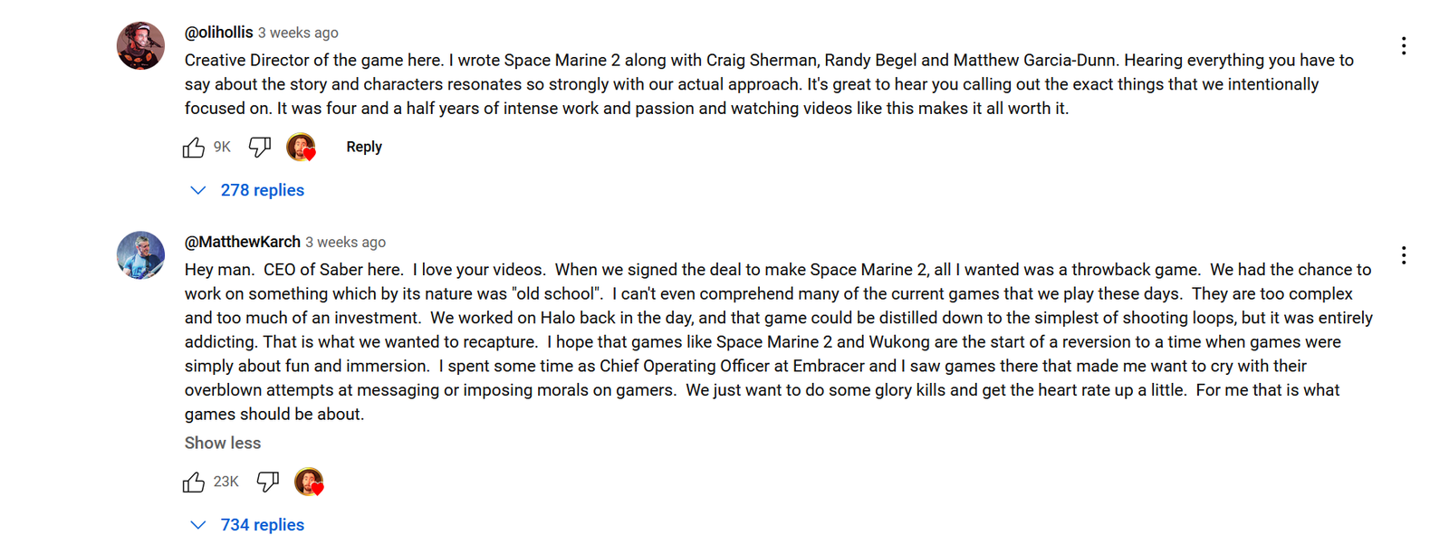 “I saw games there that made me want to cry”: Saber Hints Space Marine 2 Was Created to Show What it Means to Stop “Imposing Morals” in Gaming