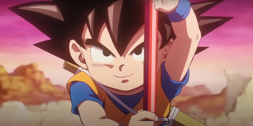 Kid Goku in Dragon Ball Daima by Akira Toriyama