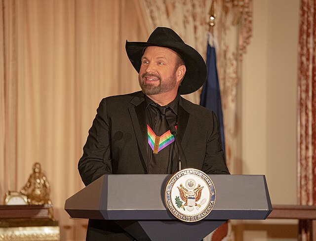 Garth Brooks at the Kennedy Center Honors Dinner in Washington, DC., on December 3, 2022. 