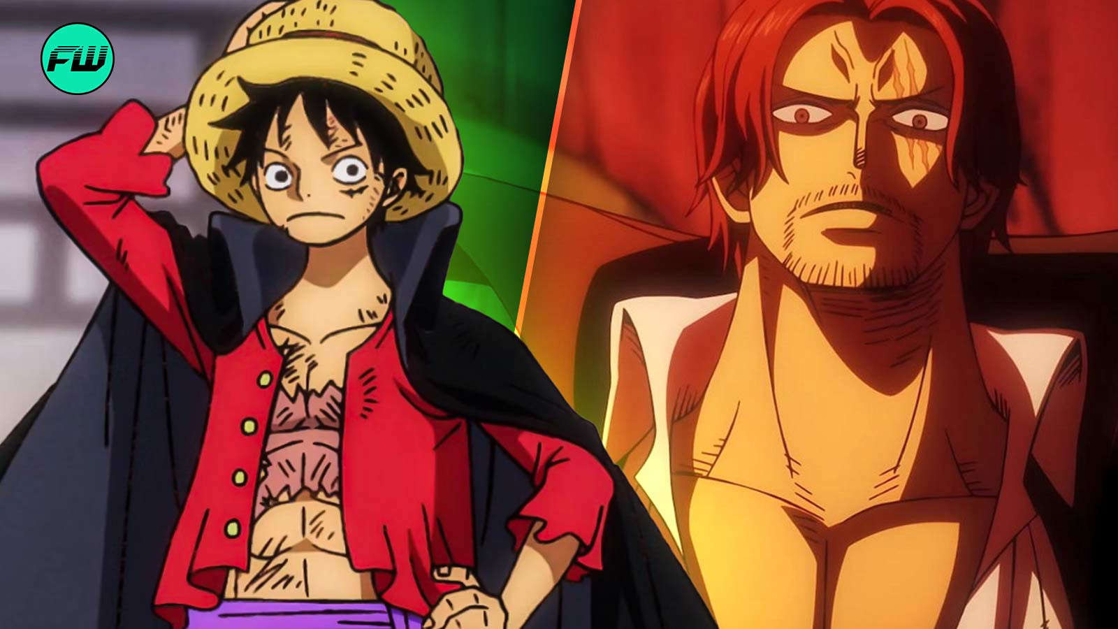 One Piece: Эйитиро Ода устраивает самое масштабное испытание для 1 Пирата Соломенной Шляпы в битве Луффи против Шанкса (и это не Усопп)