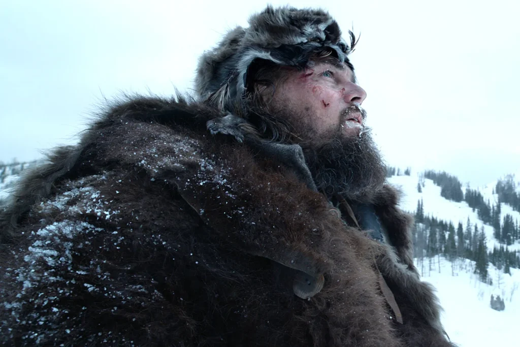 Leonardo DiCaprio in The Revenant. 