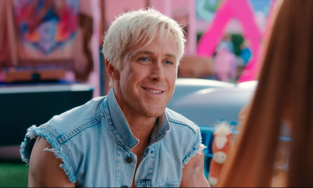 Ryan Gosling in Barbie. 