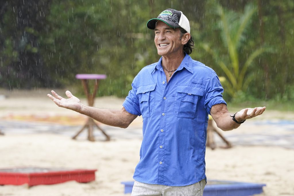 Jeff Probst in a still from Survivor | Credits: CBS Broadcasting