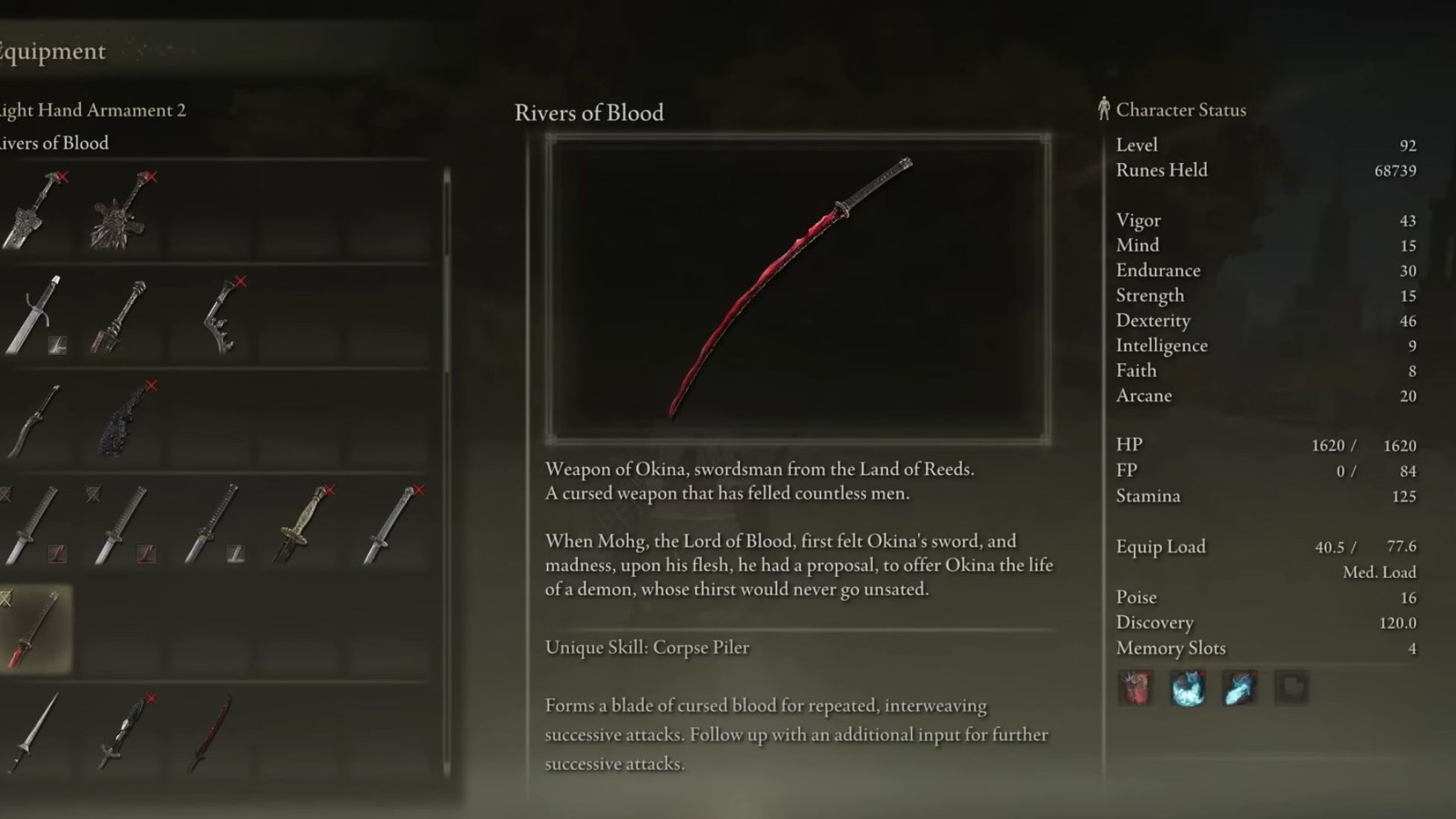 Elden Ring: How to Get the Rivers of Blood Katana