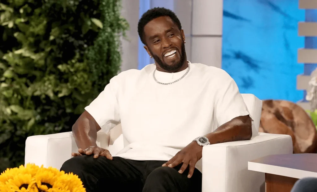 Sean Combs in The Ellen DeGeneres Show. 