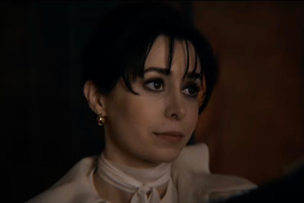 Cristin Milioti as Sofia Falcone from The penguin | Credits:  Warner Bros. Television