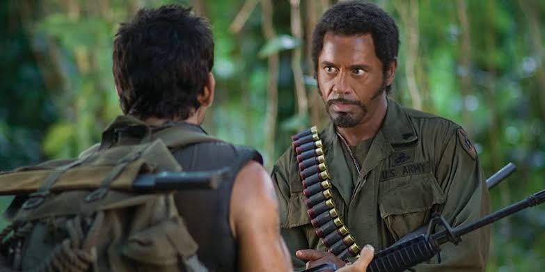 My Dress-Up Darling Could Not Escape the Same Controversy that Haunted Robert Downey Jr. in Tropic Thunder