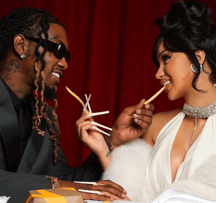 Offset and Cardi B. | Credits: @iamcardib/IG.