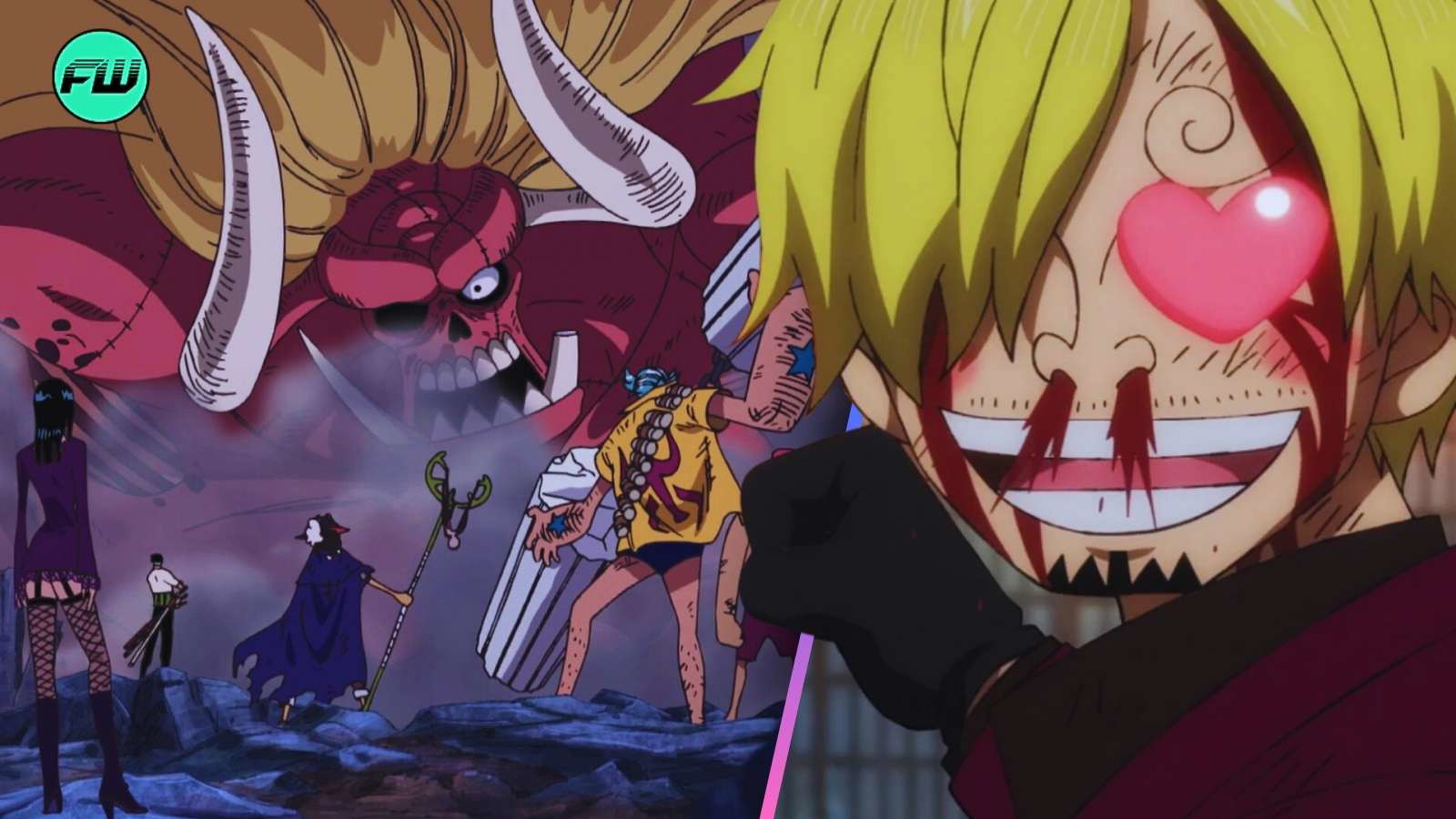 Sanji and the Thriller Bark Arc from One Piece