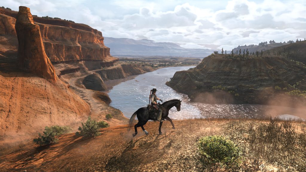 A still from Red Dead Redemption 2.