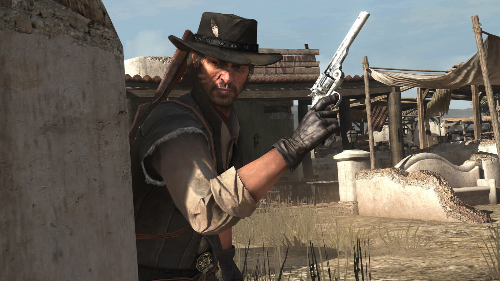 Дядя из Red Dead Redemption Ред Харлоу из Red Dead Revolver?