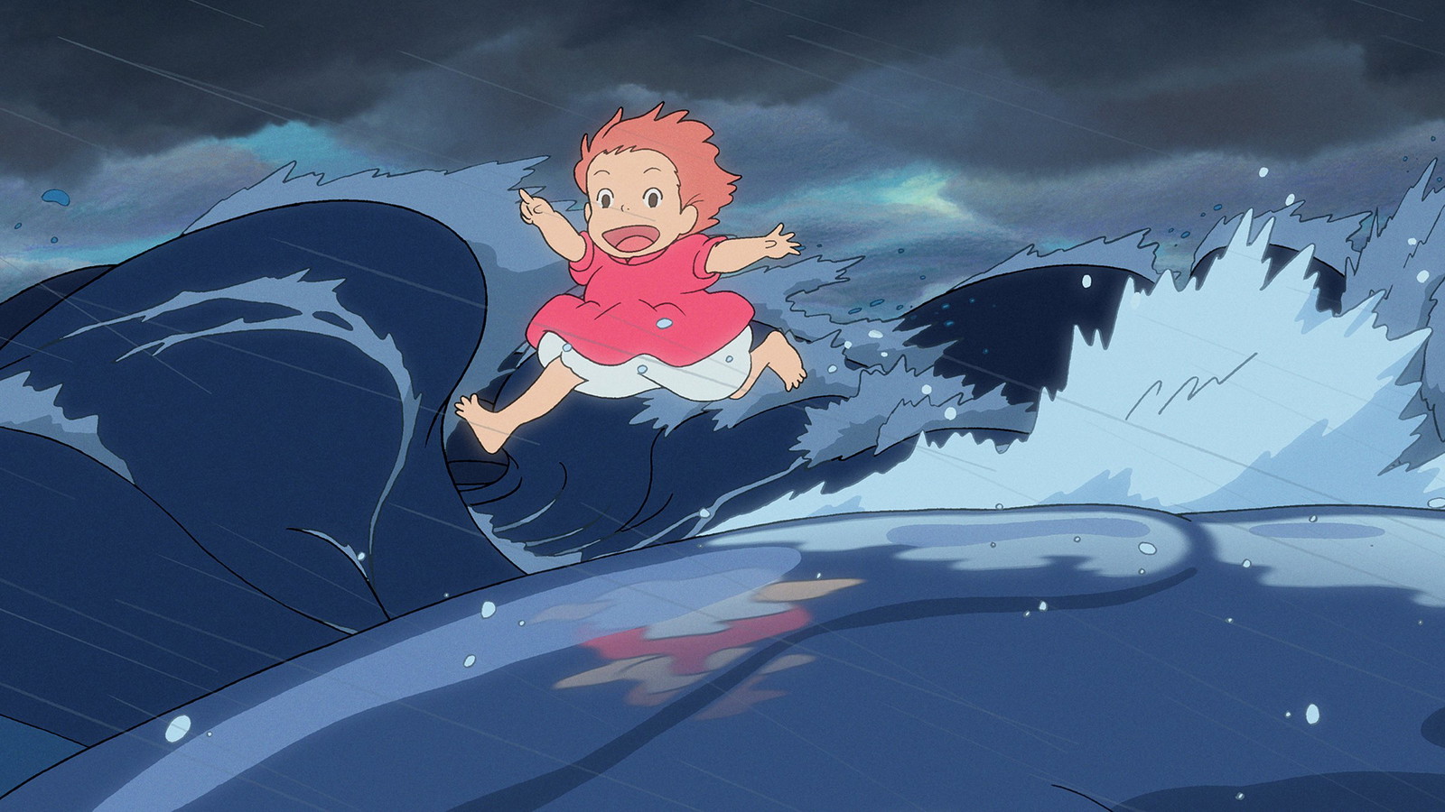 Ponyo, directed by Hayao Miyazaki. 