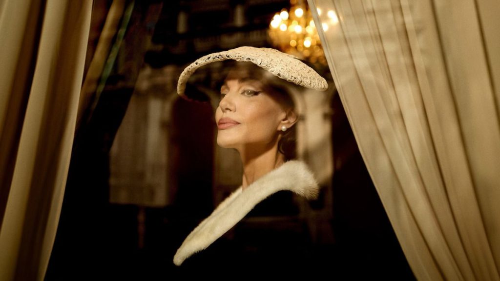 Angelina Jolie in a still from Maria