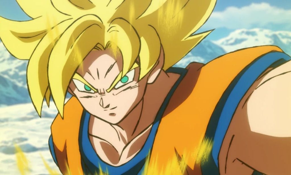 Goku in Dragon Ball Super Broly Credits Toei Animation