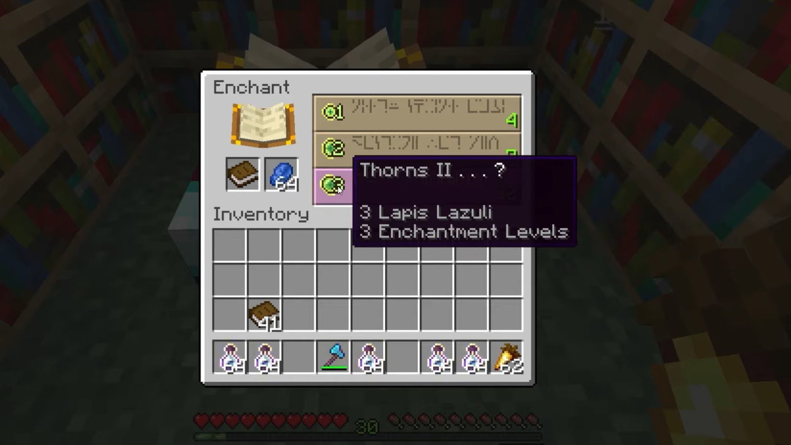 How Minecraft Enchantments Work