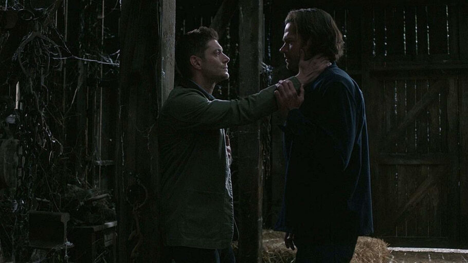 Jensen Ackles and Jared Padalecki in a still from Supernatural | Credit: Warner Bros.