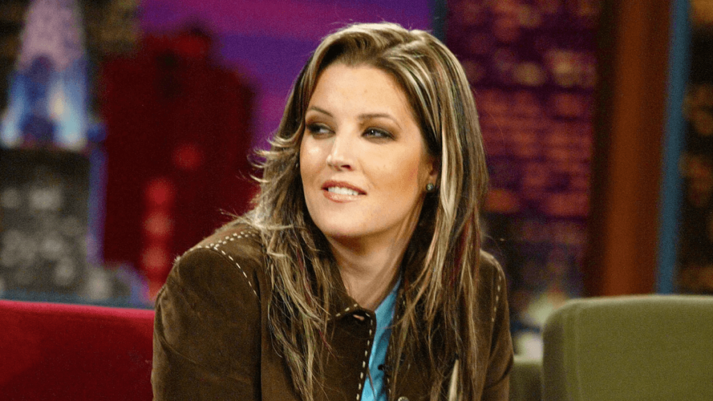 Lisa Marie Presley on The Tonight Show with Jay Leno | Credit: NBC