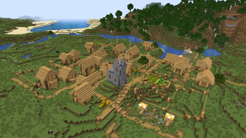 minecraft village structure