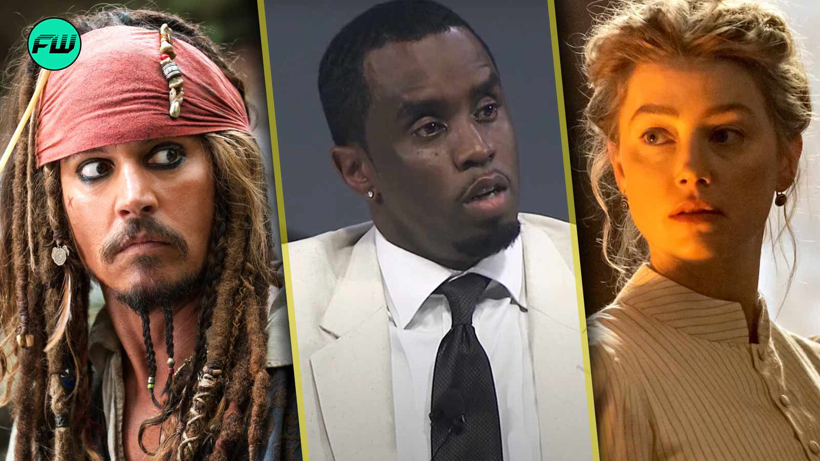 P Diddy, Johnny Depp, Amber Heard