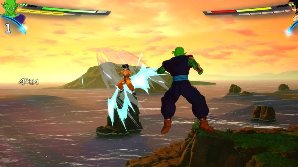 Goku fighting enemies in Dragon Ball: Sparking Zero.