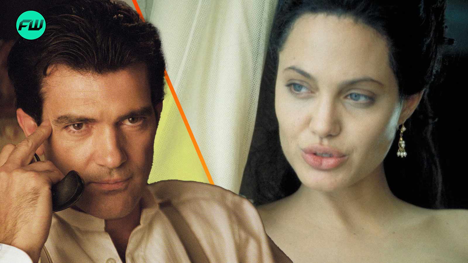 Angelina Jolie and Antonio Banderas in Original Sin