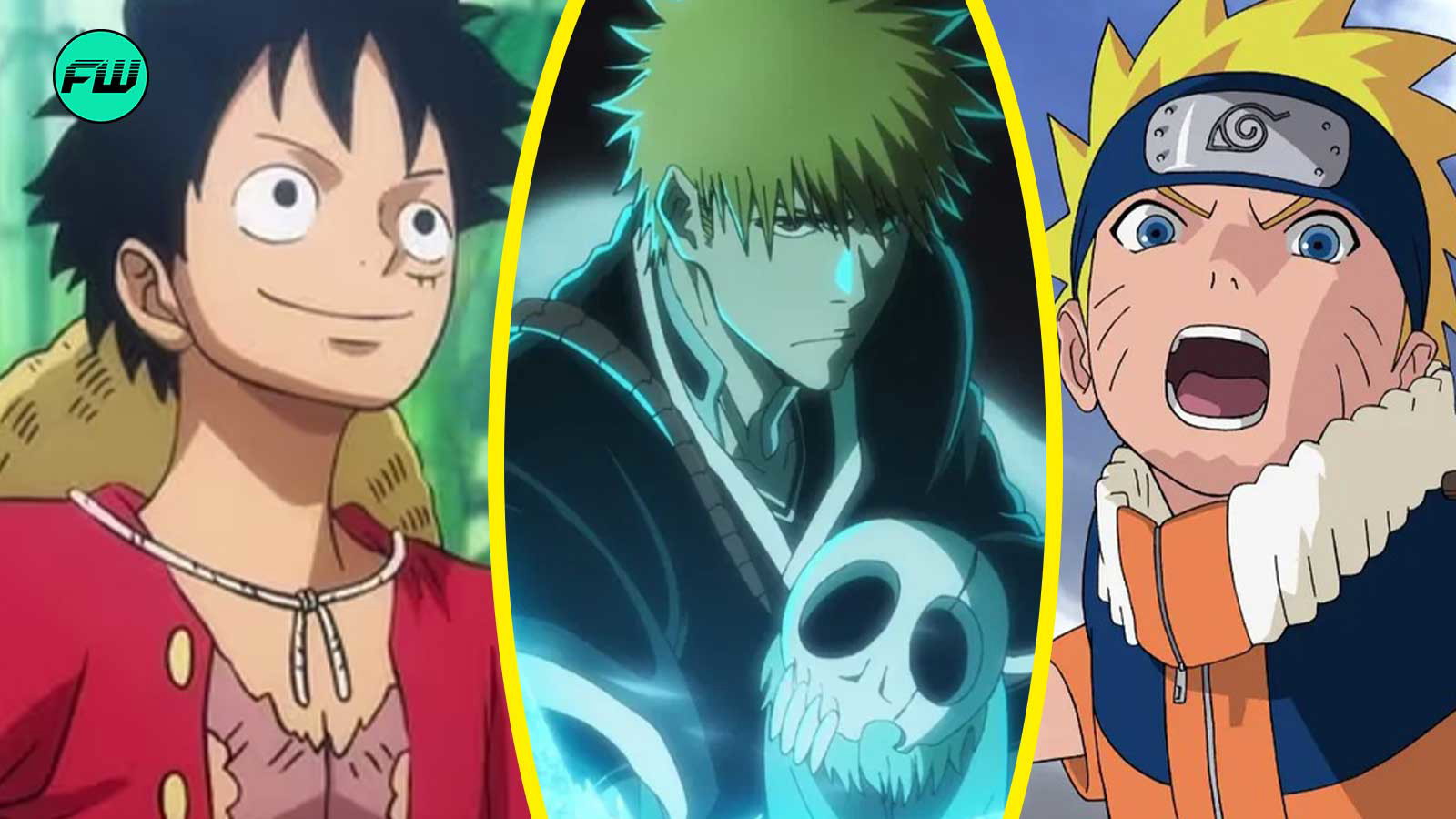 Luffy, Naruto, Ichigo