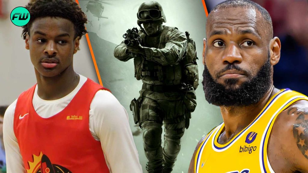 LeBron James is Not Helping His Damaged Reputation With a Bold Demand to Call of Duty For His Son Bronny James