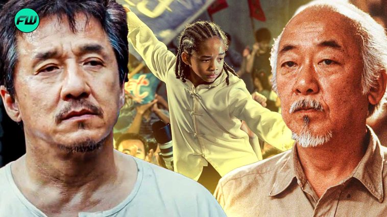 Karate Kid: Jackie Chan is a Student of Mr. Miyagi and 1 Scene from