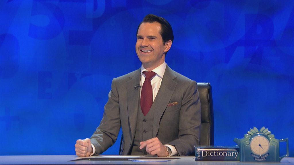 Jimmy Carr in 8 Out of 10 Cats. 