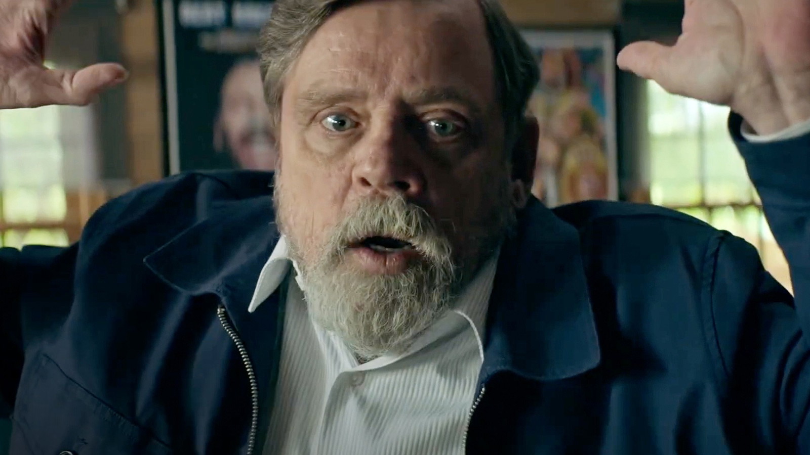 Mark Hamill in The Machine (2023). 