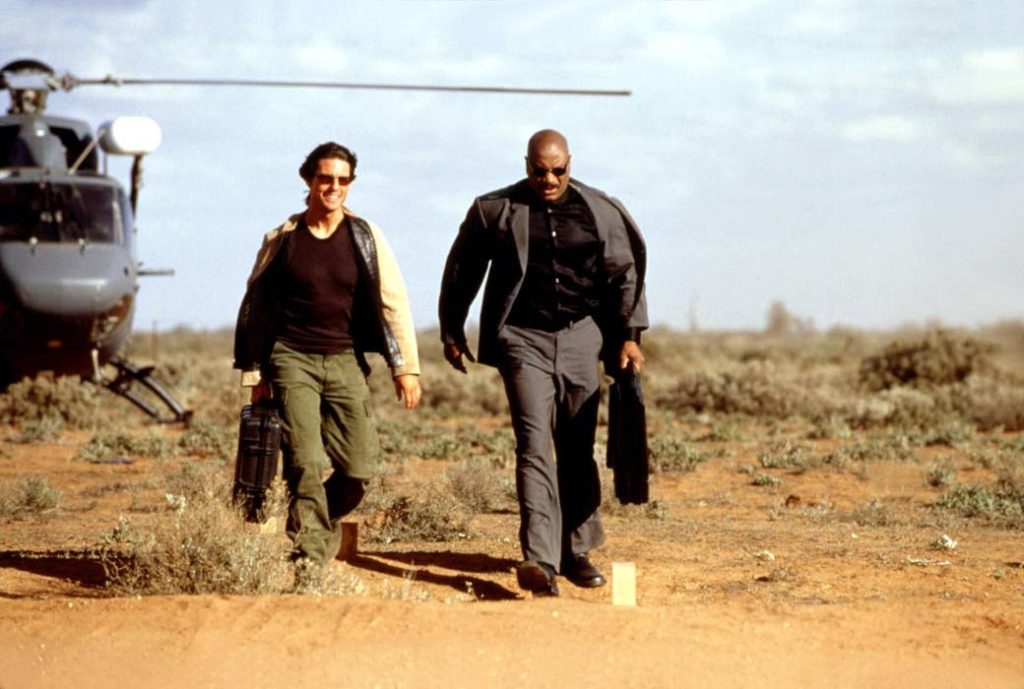 Tom Cruise and Ving Rhames 