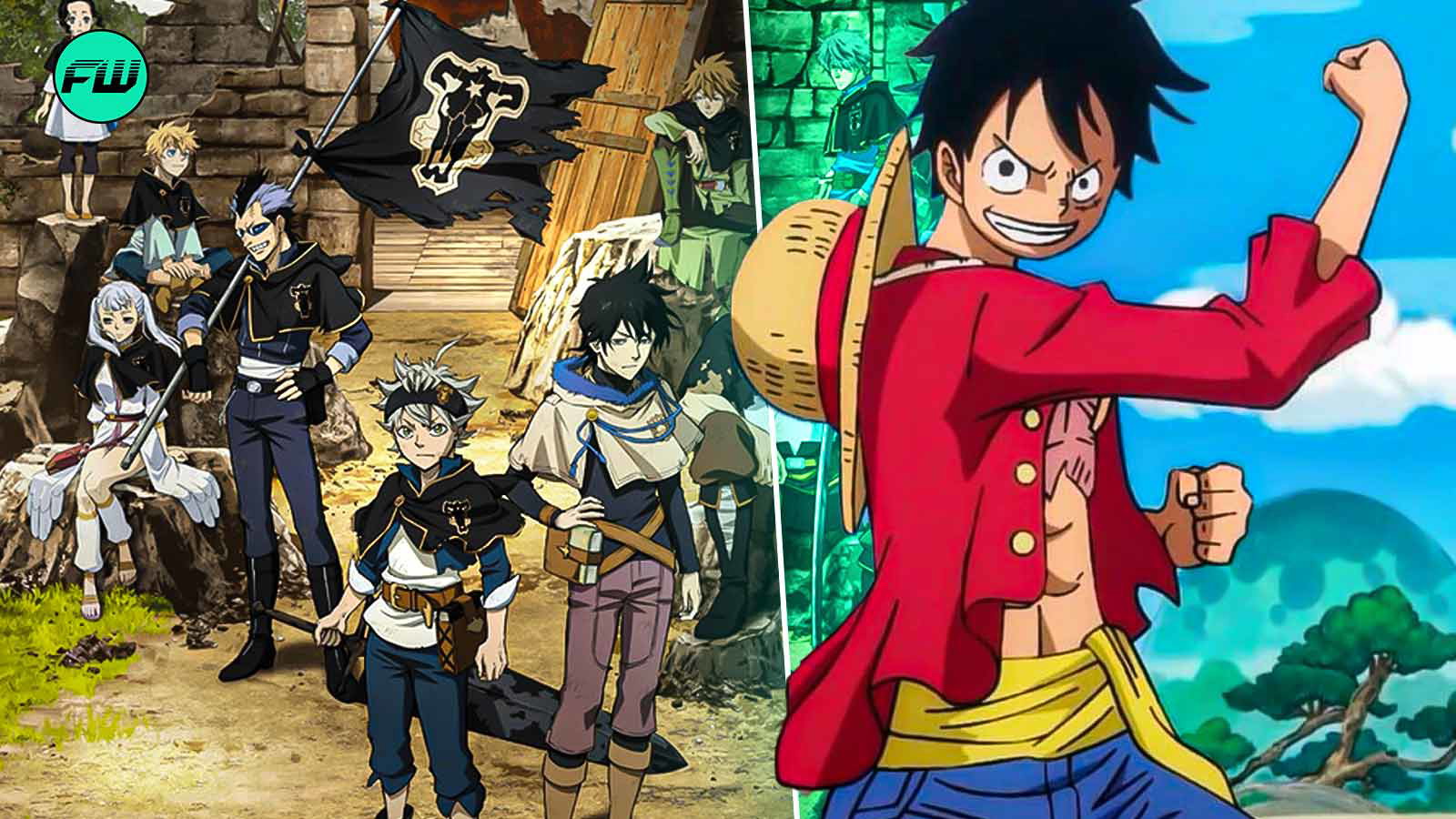 black clover, one piece