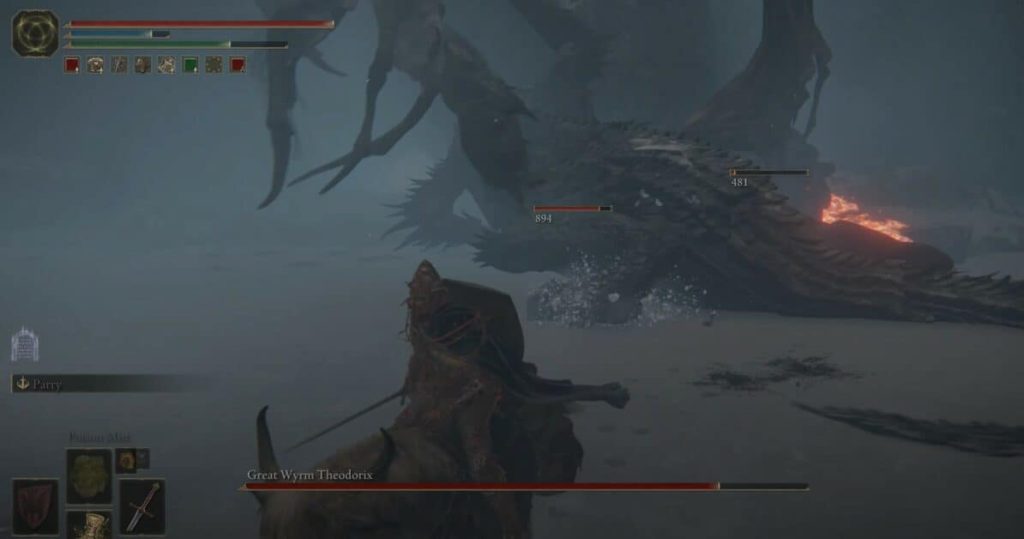 Great Wyrm Theodorix on Elden Ring