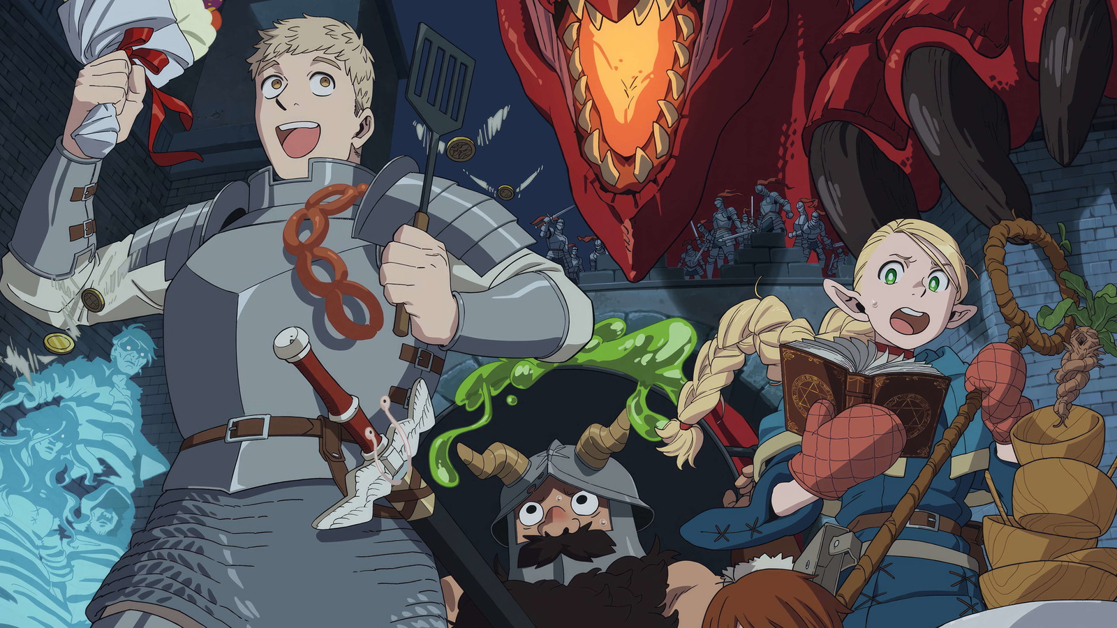 В манге Delicious in Dungeon мангака не увидела «ничего особенного» в характере Лайоса, и это делает его намного лучше.