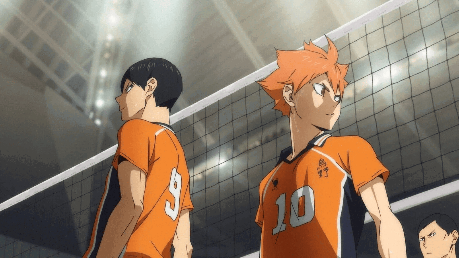 Hinata and Kageyama from Haikyuu. 