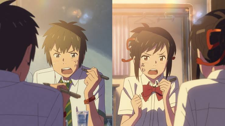 Taki and Mitsuha