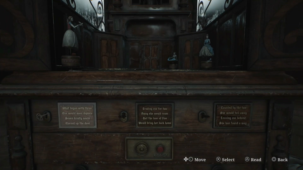 The keys to solving the music box puzzle in Silent Hill 2.