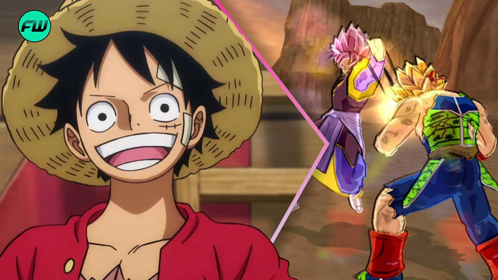 one piece-dragon ball z