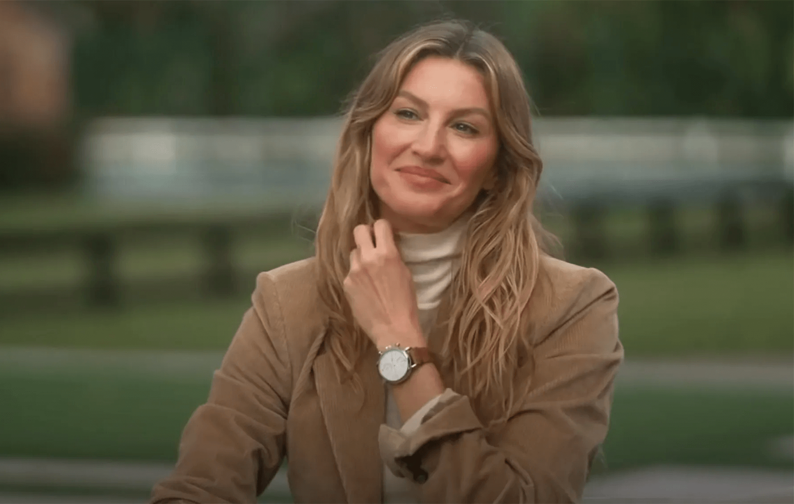 Gisele Bündchen interviewed on ABC News (Credits: ABC News)