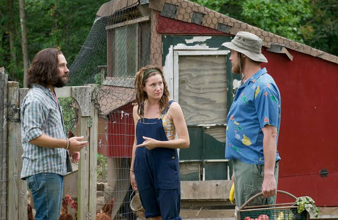 Hahn and Paul Rudd in Our Idiot Brother | image: 20th Century Studios