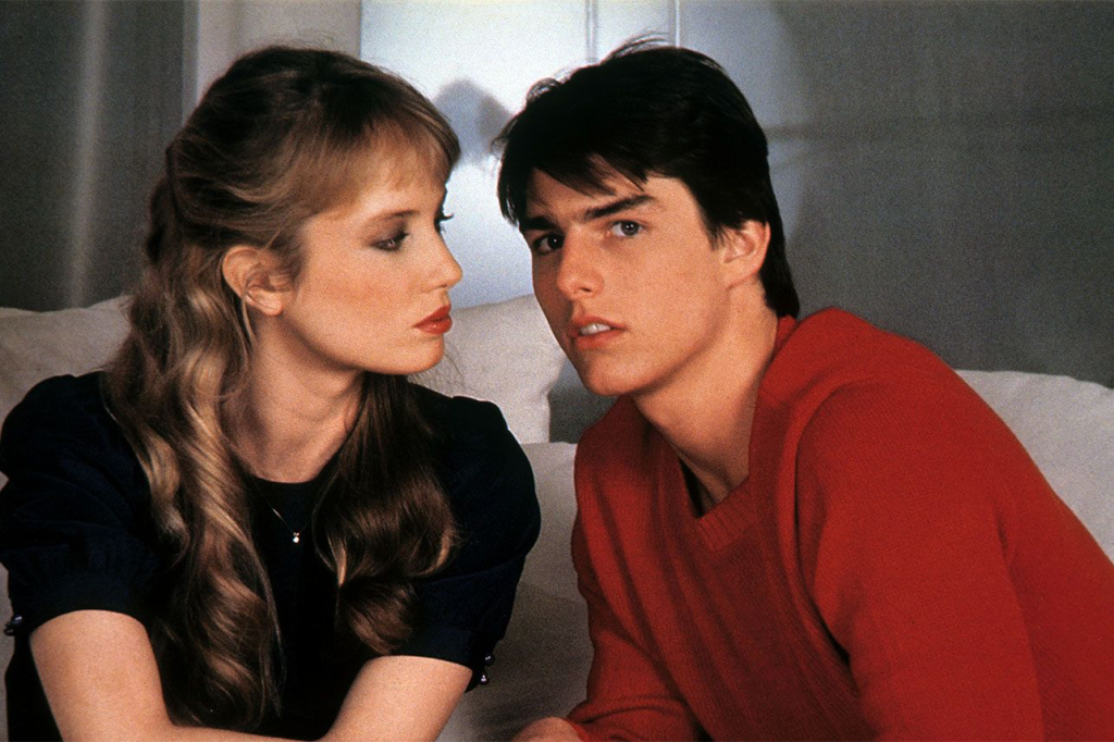 Rebecca De Mornay and Tom Cruise in Risky Business 