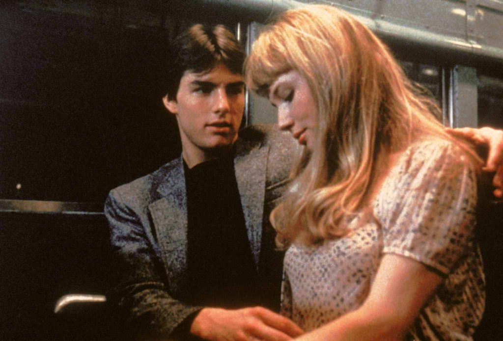 Rebecca De Mornay and Tom Cruise in Risky Business | Credits: Warner Bros. 