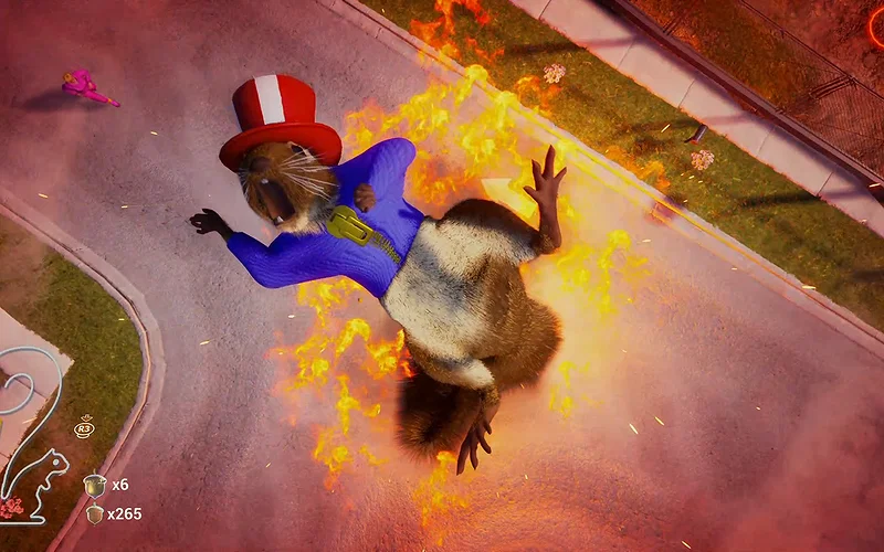 Squirrel Exploding Transformer Squirrel With a Gun Review - Nuts, Bullets and Bushy-Tailed Menace (PS5)