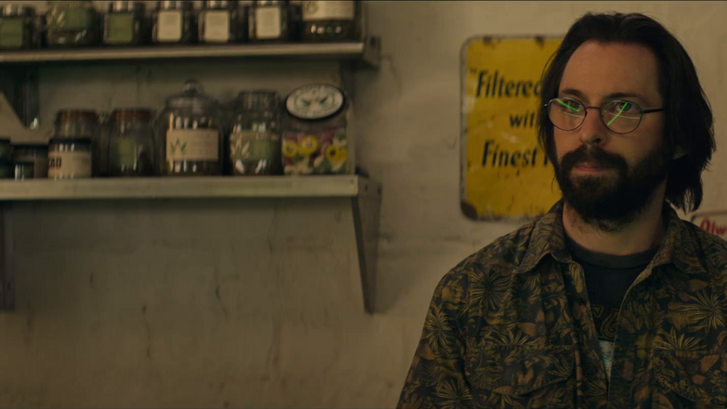  Martin Starr as Bodhi in Tulsa King. 