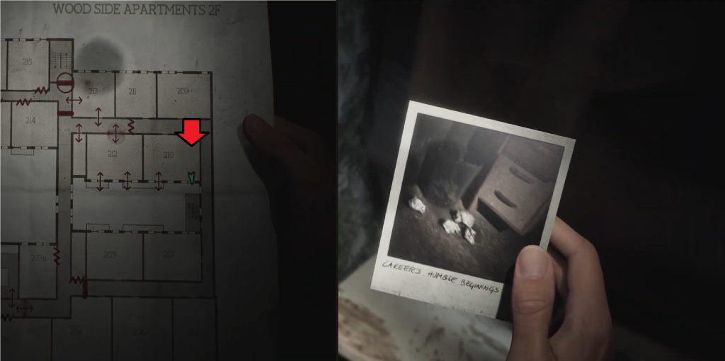 Fourth strange photo in Silent Hill 2 Remake.