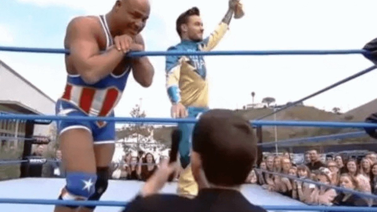 Zayn Malik is in Absolute Disbelief- In Case You Didn’t Know, Liam Payne Beat Olympic Gold Medalist and WWE Legend Kurt Angle in a Pro Wrestling Match